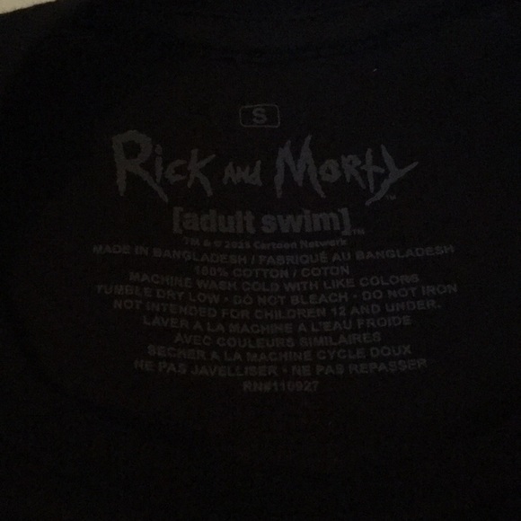 Rick & Morty T shirt Size Small New - Picture 3 of 4